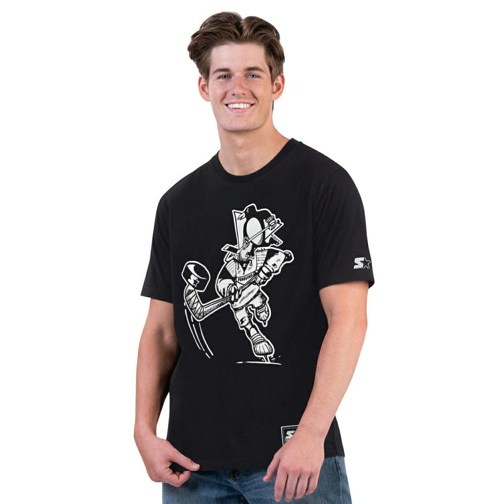 Pittsburgh Penguins Starter BLACK ICE NHL T-Shirt Classic
