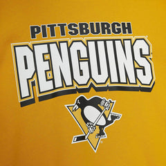 Pittsburgh Penguins All Over Mitchell & Ness NHL Crew Fleece Pullover Taass for sale