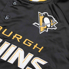 Pittsburgh Penguins Mitchell & Ness Lightweight Satin NHL Jacket Taass US