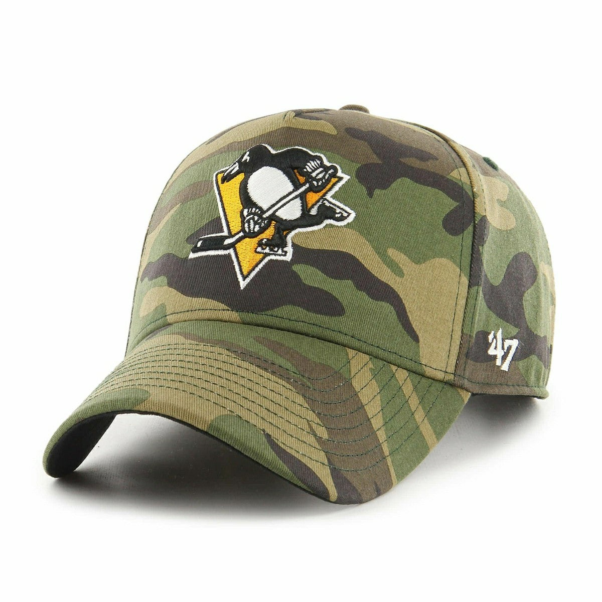 Pittsburgh Penguins Camo Grove '47 MVP DT Snapback NHL Cap Taass sale
