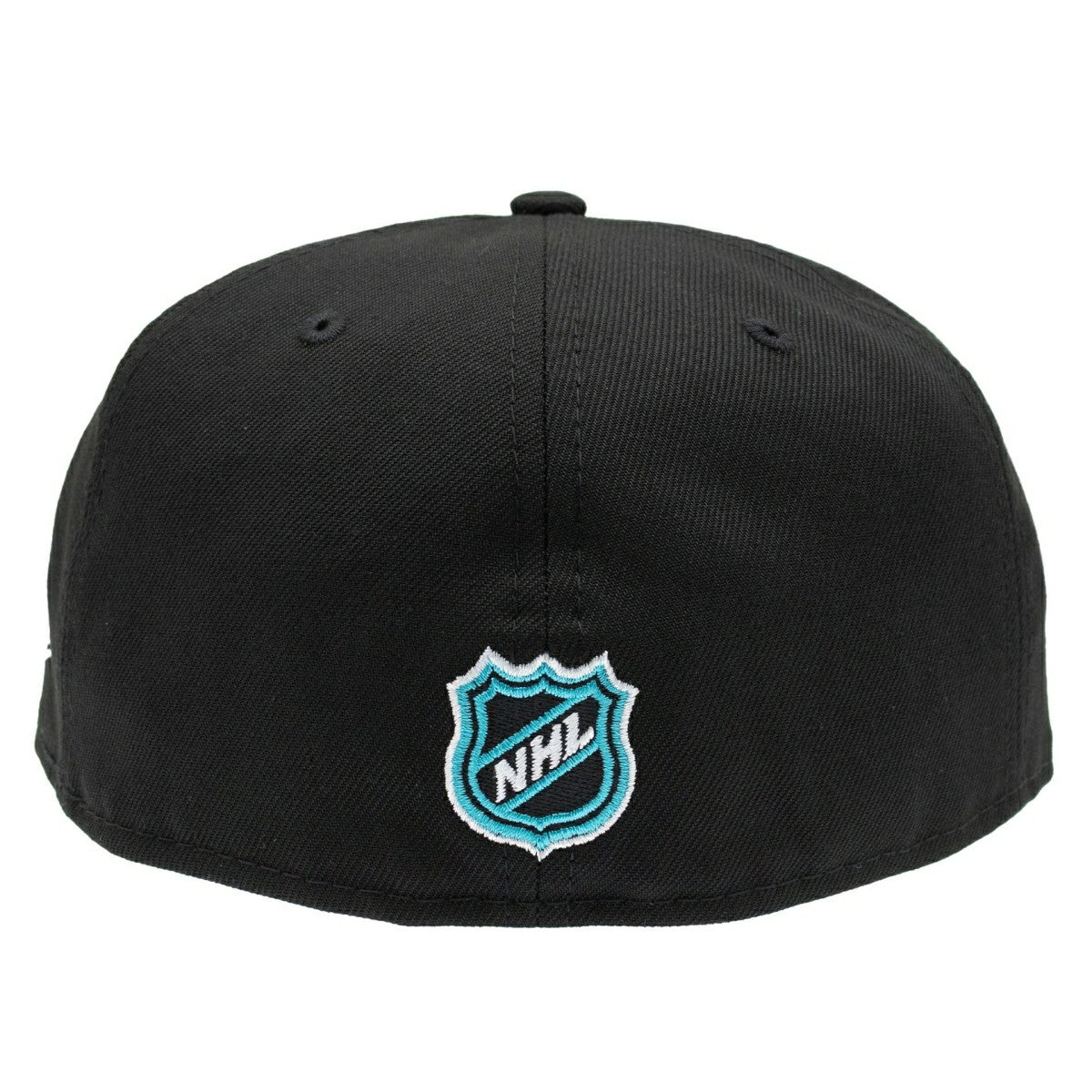 San Jose Sharks SJ Logo 59FIFTY Fitted NHL Cap Black Taass US