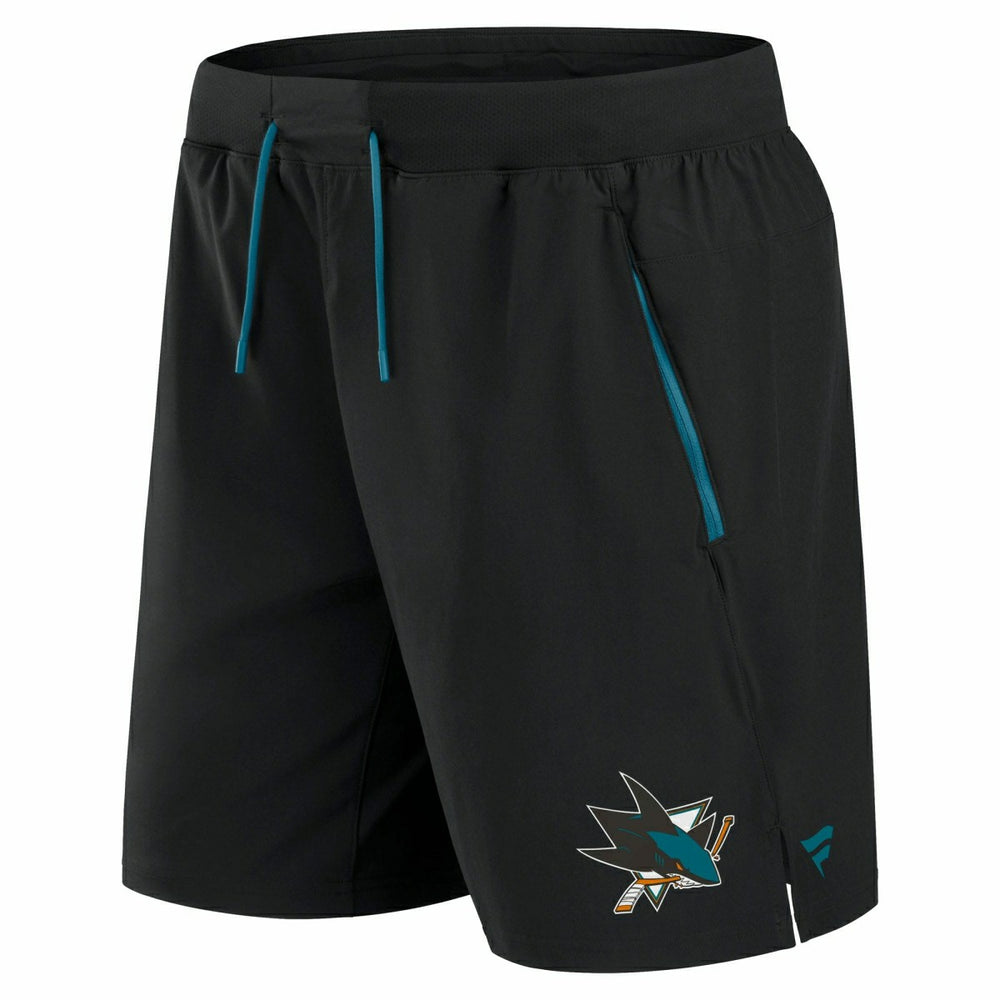 San Jose Sharks 2024/25 Authentic Pro Locker Room NHL Shorts Black Taass US