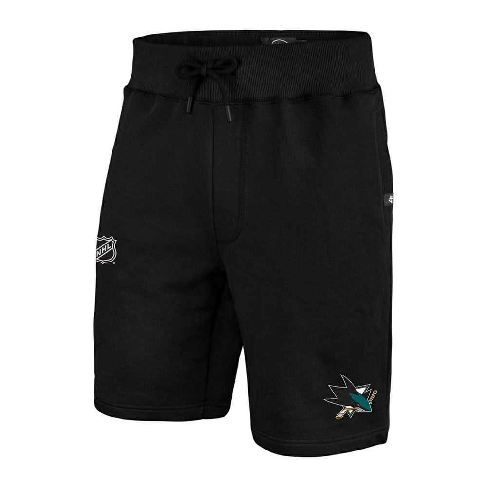 San Jose Sharks Team Logo '47 Helix NHL Shorts Black Classic