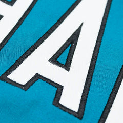 San Jose Sharks G-III Tailback NHL Varsity Jacket Teal Lifestyle