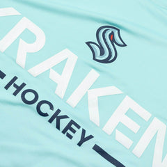 Seattle Kraken 2025/26 Authentic Pro Rink Tech NHL T-Shirt Aqua Lifestyle