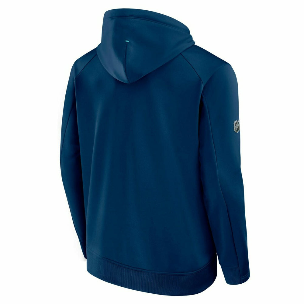 Seattle Kraken 2024/25 Authentic Pro Rink Tech NHL Hoodie Navy Taass for sale