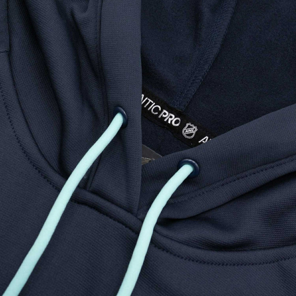 Seattle Kraken 2024/25 Authentic Pro Rink Tech NHL Hoodie Navy Taass for sale