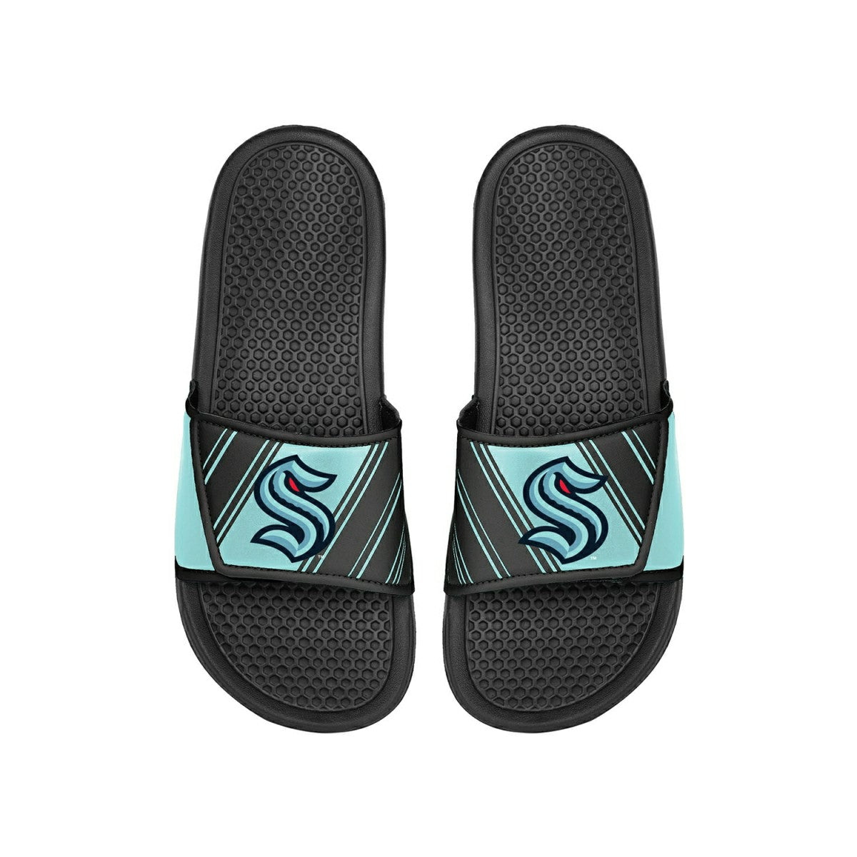 Seattle Kraken Legacy Velcro NHL Sport Slides Taass for sale