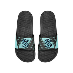 Seattle Kraken Legacy Velcro NHL Sport Slides Taass for sale