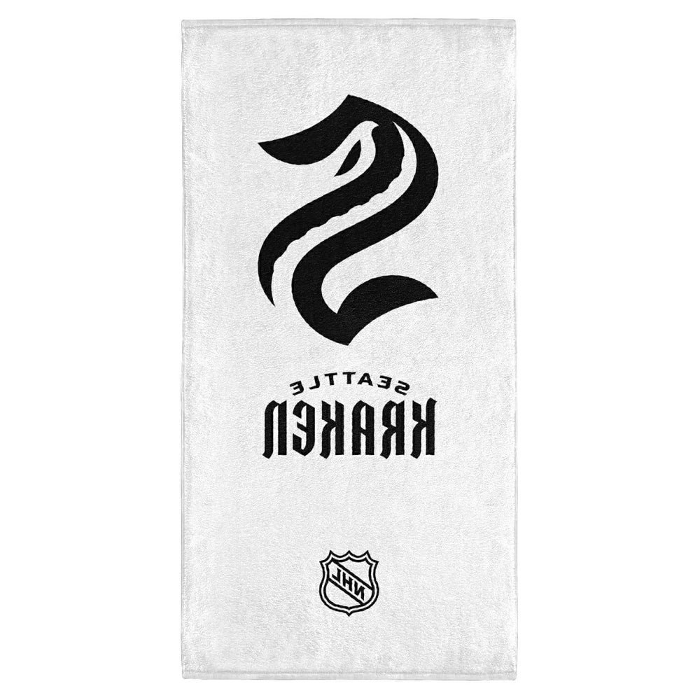 Seattle Kraken NHL Classic Bath Towel Black Fashion