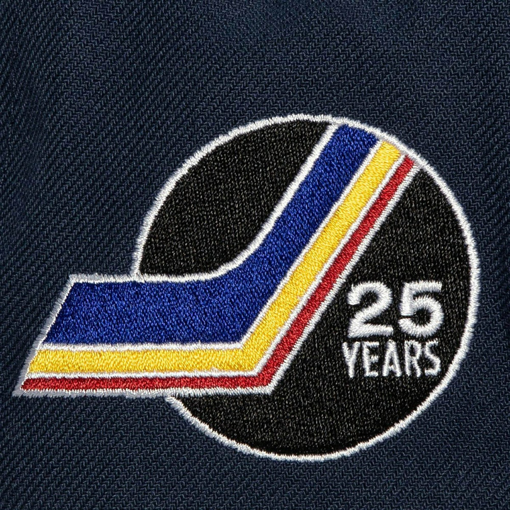 St. Louis Blues Vintage Mitchell & Ness Fitted NHL Cap Navy Taass US