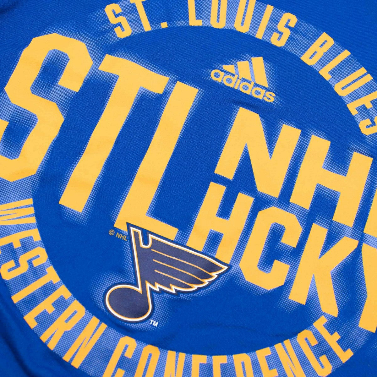 St. Louis Blues 2021/22 NHL adidas Creator Long Sleeve Shirt Blue Fashion