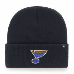 St. Louis Blues '47 Haymaker NHL Beanie Knit Navy Lifestyle
