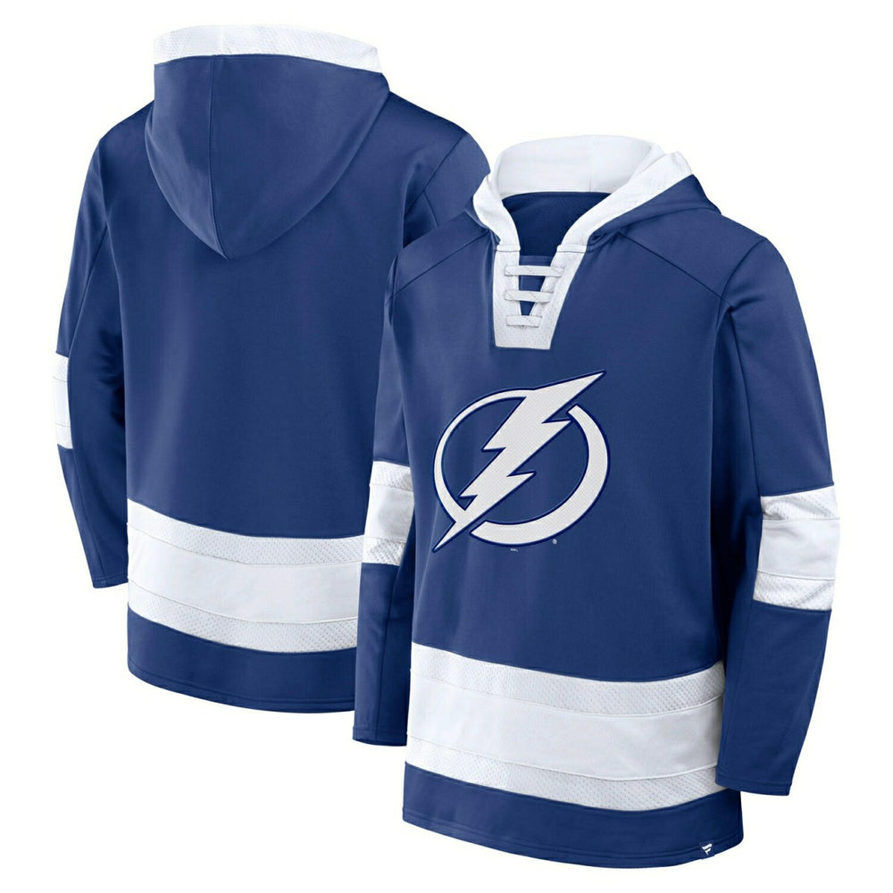 Tampa Bay Lightning Laced NHL Hoodie Black Classic