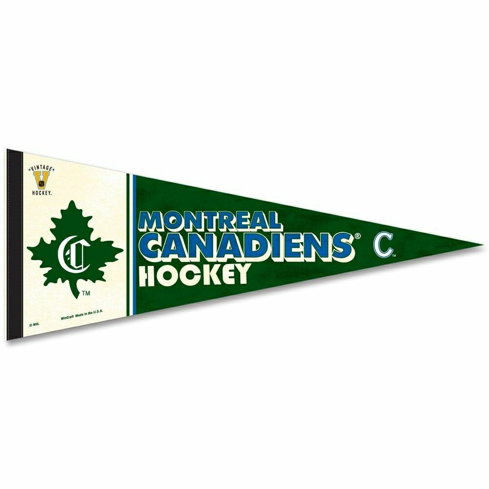 Montreal Canadiens Premium Vintage NHL Pennant Taass sale