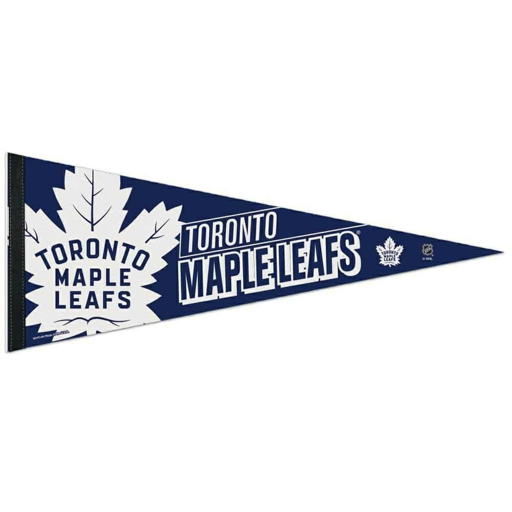 Toronto Maple Leafs Big Logo Premium NHL Pennant Taass for sale