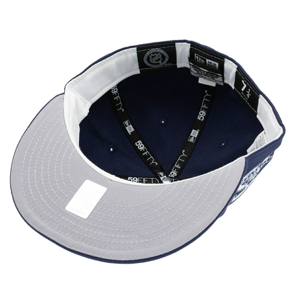 Toronto Maple Leafs 75th Anniversary 59FIFTY Fitted NHL Cap Navy Fashion
