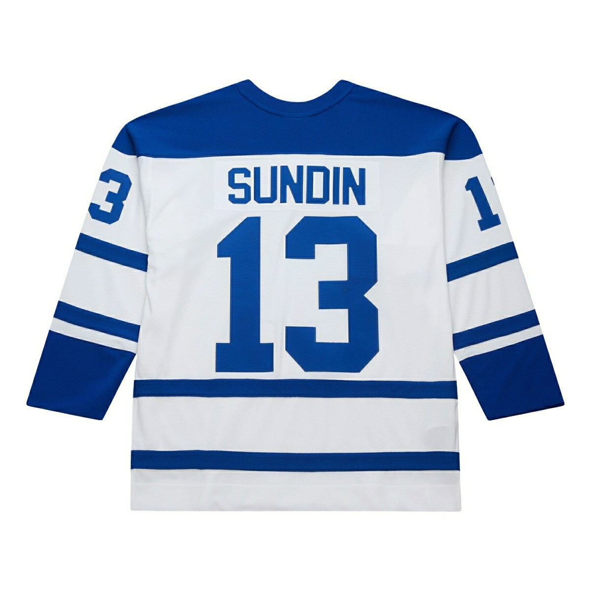 Mats Sundin #13 Toronto Maple Leafs 2001-02 Premium Power Play NHL Jersey White Lifestyle