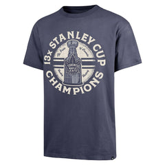 Toronto Maple Leafs Stanley Cup Champs '47 Drop Shoulder NHL T-Shirt Navy Taass US