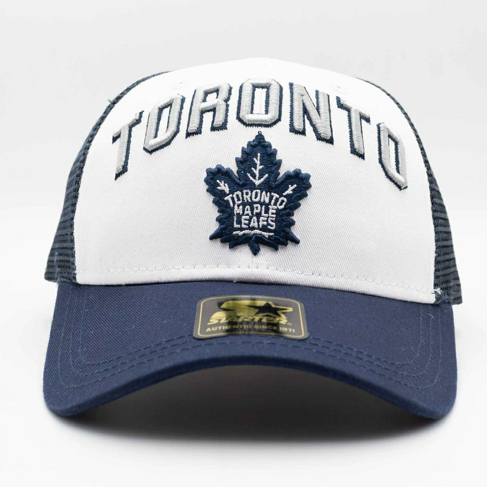 Toronto Maple Leafs Starter Penalty NHL Trucker Cap Navy Classic