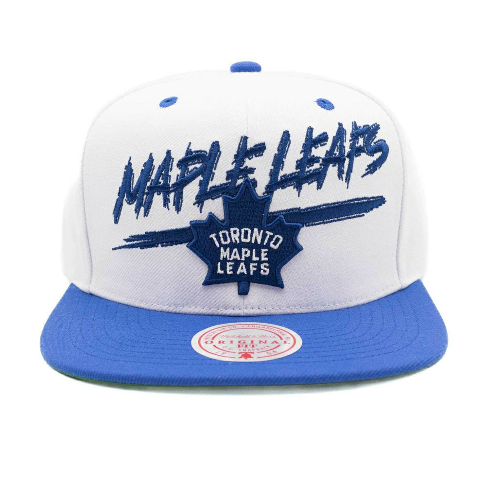 Toronto Maple Leafs Transcript Mitchell & Ness Snapback NHL Cap Fashion