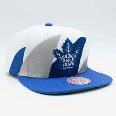 Toronto Maple Leafs Sharktooth 2-Tone Mitchell & Ness Snapback NHL Cap Taass for sale
