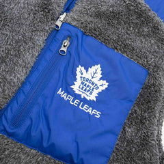 Toronto Maple Leafs G-III NHL Reversible Sherpa Winter Vest Lifestyle