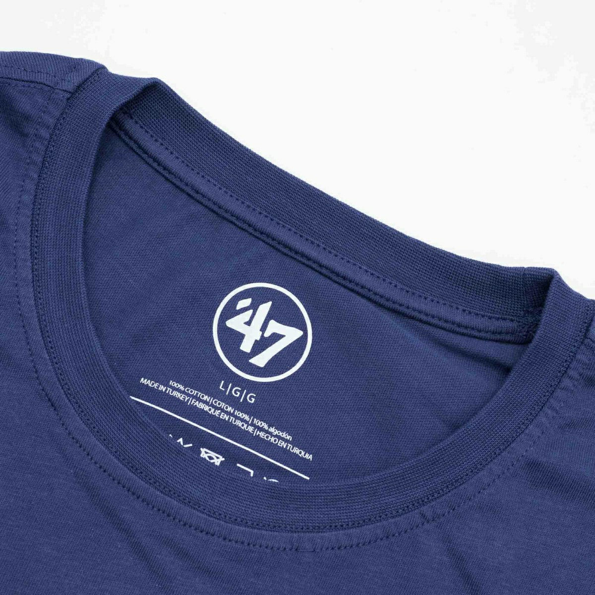 Toronto Maple Leafs Team Logo '47 Echo NHL T-Shirt Navy Taass for sale