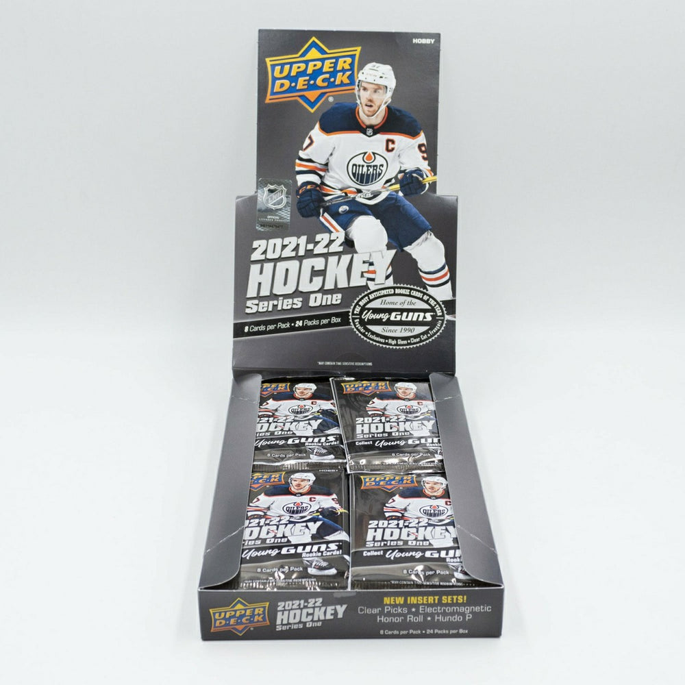 2021/22 Upper Deck Series 1 Hockey Hobby Box NHL Taass sale