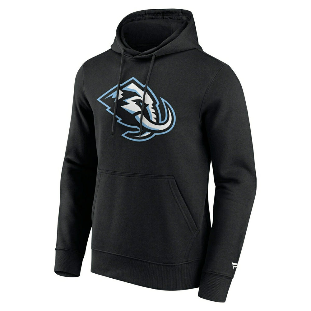 Utah Mammoth Primary Logo NHL Hoodie Black Taass for sale