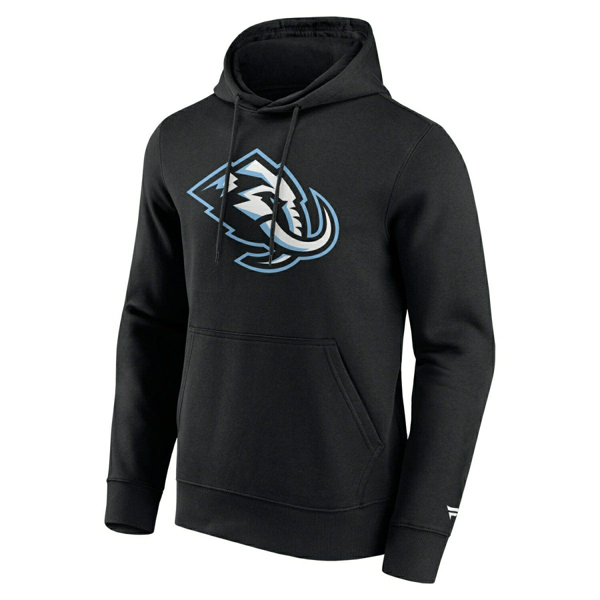 Utah Mammoth Primary Logo NHL Hoodie Black Taass for sale