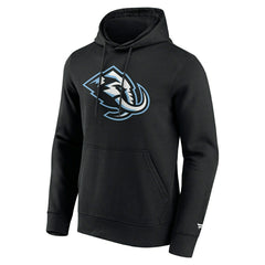 Utah Mammoth Primary Logo NHL Hoodie Black Taass for sale