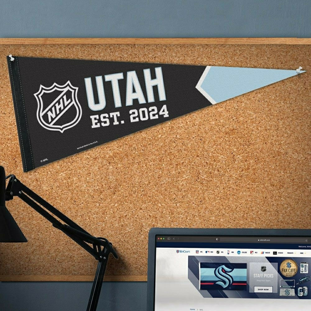 Utah Hockey Club Est. 2024 WinCraft Premium NHL Pennant Taass sale