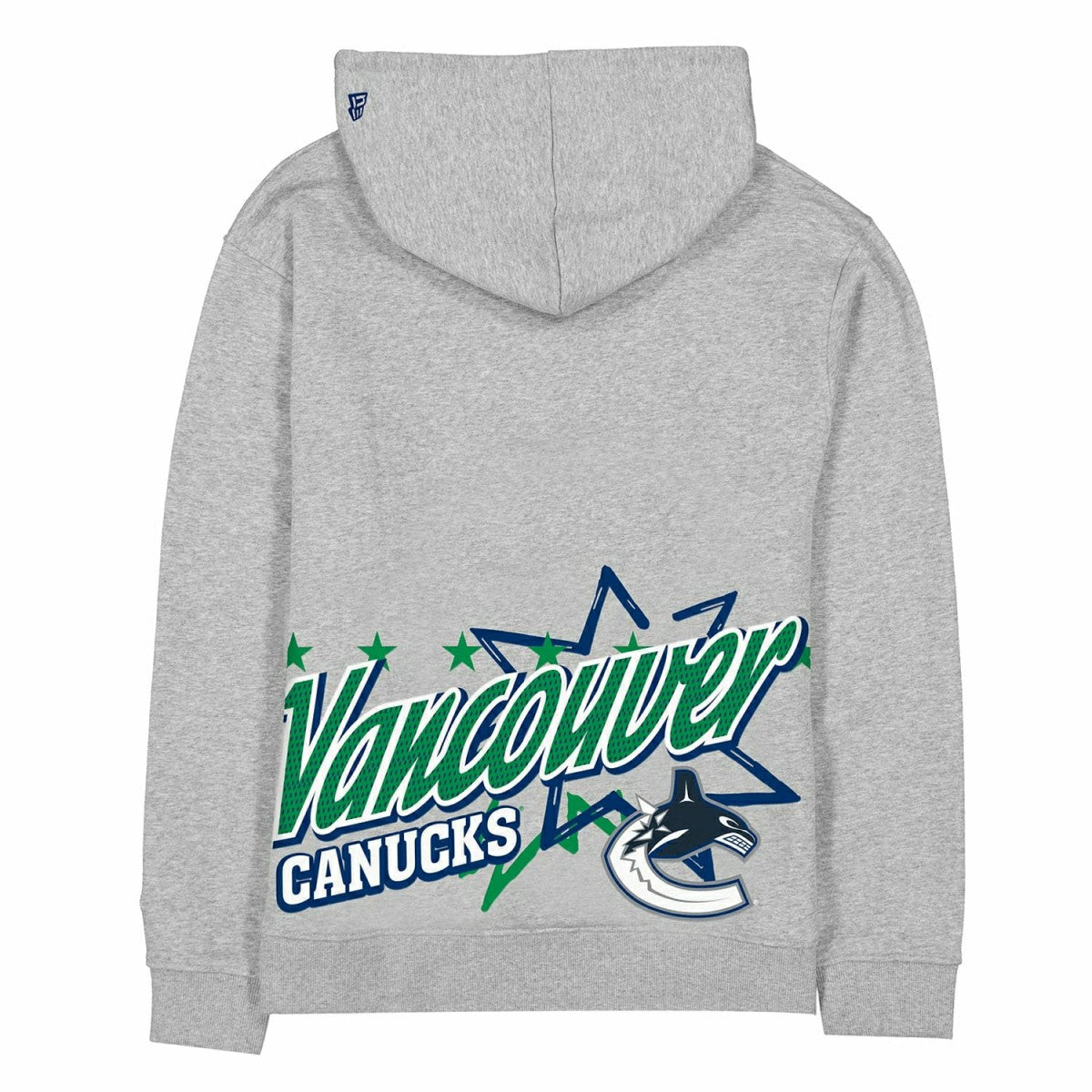 Vancouver Canucks Sport Classics Oversized NHL Hoodie Gray Taass US