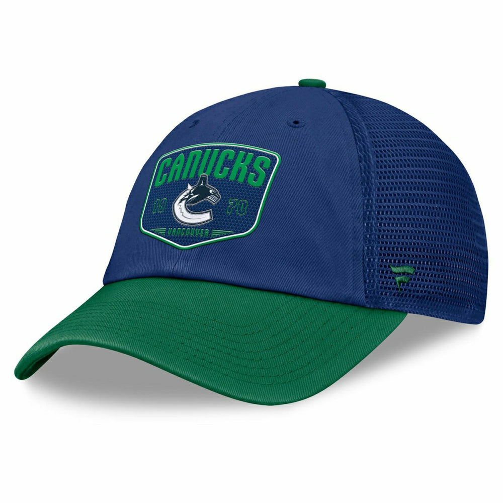 Vancouver Canucks One-Timer NHL Trucker Cap Lifestyle
