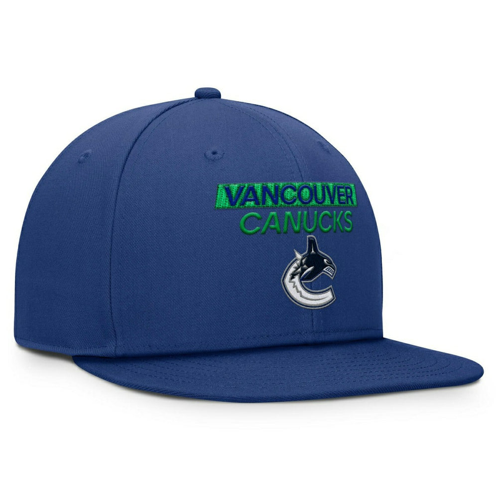 Vancouver Canucks 2024/25 NHL Authentic Pro Rink Prime Snapback Cap Taass for sale