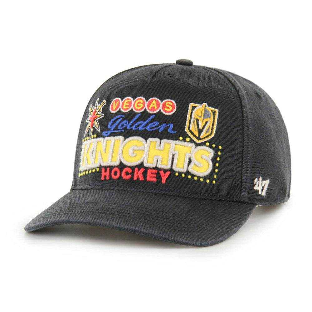 Vegas Golden Knights Hitch Charlton '47 Adjustable NHL Cap Black Taass sale