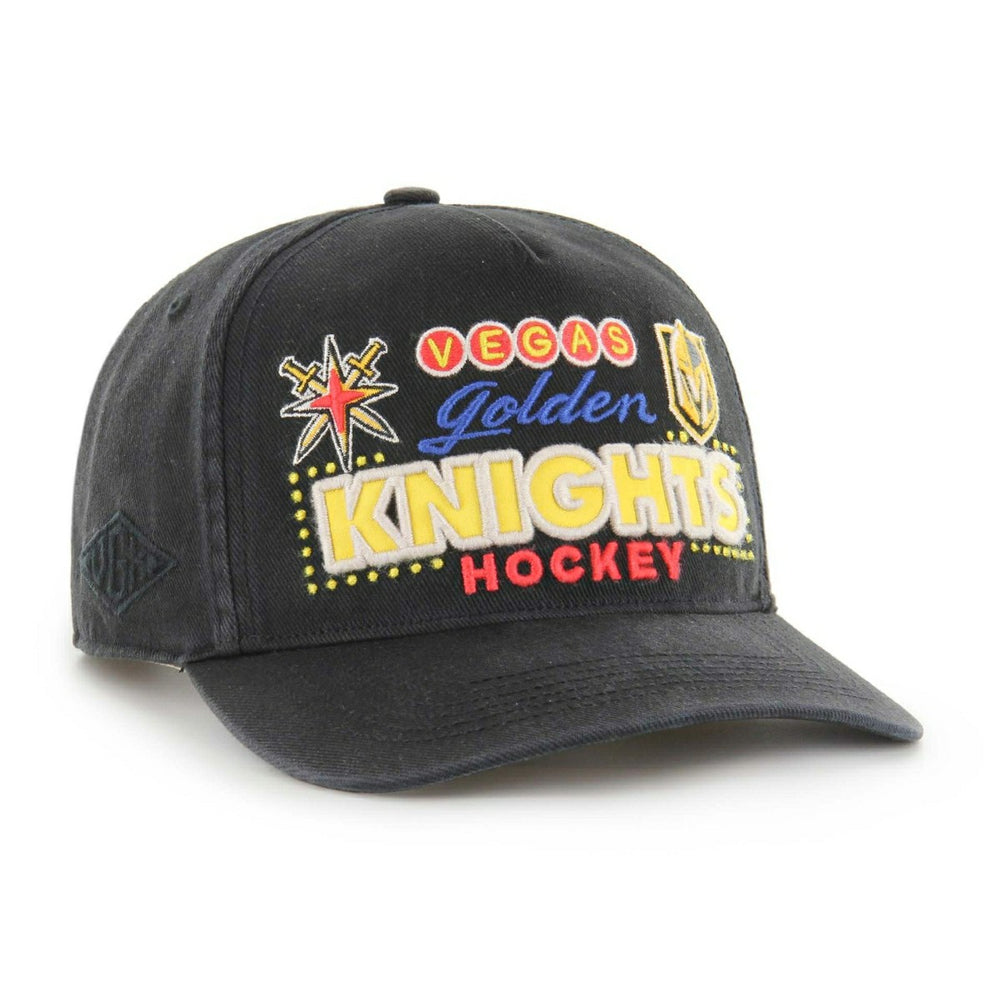 Vegas Golden Knights Hitch Charlton '47 Adjustable NHL Cap Black Taass sale
