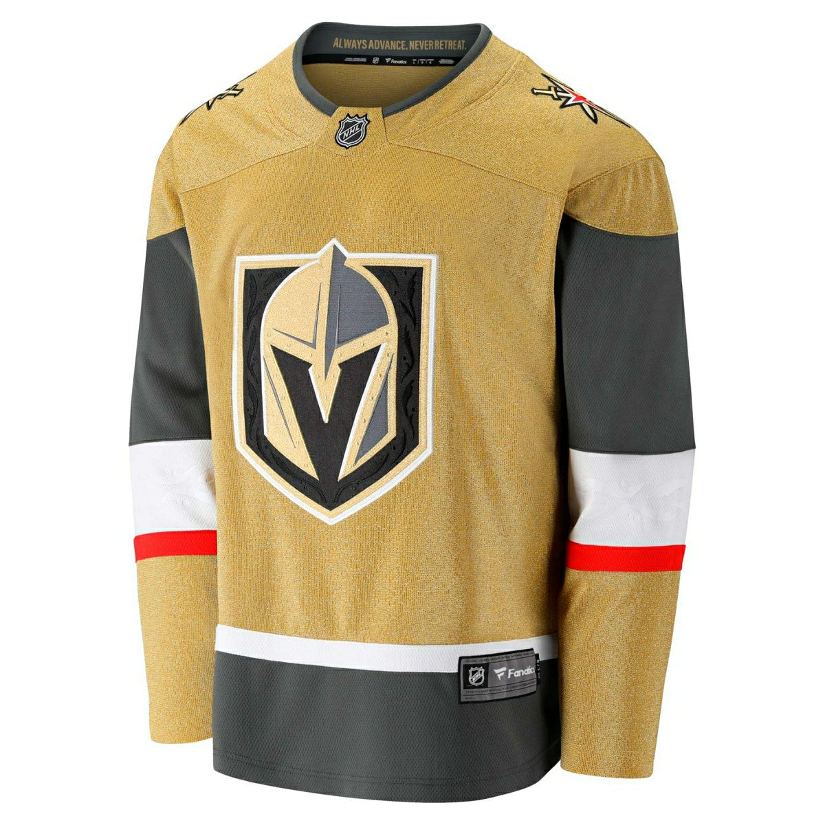 Vegas Golden Knights Breakaway NHL Jersey Home Gold Lifestyle