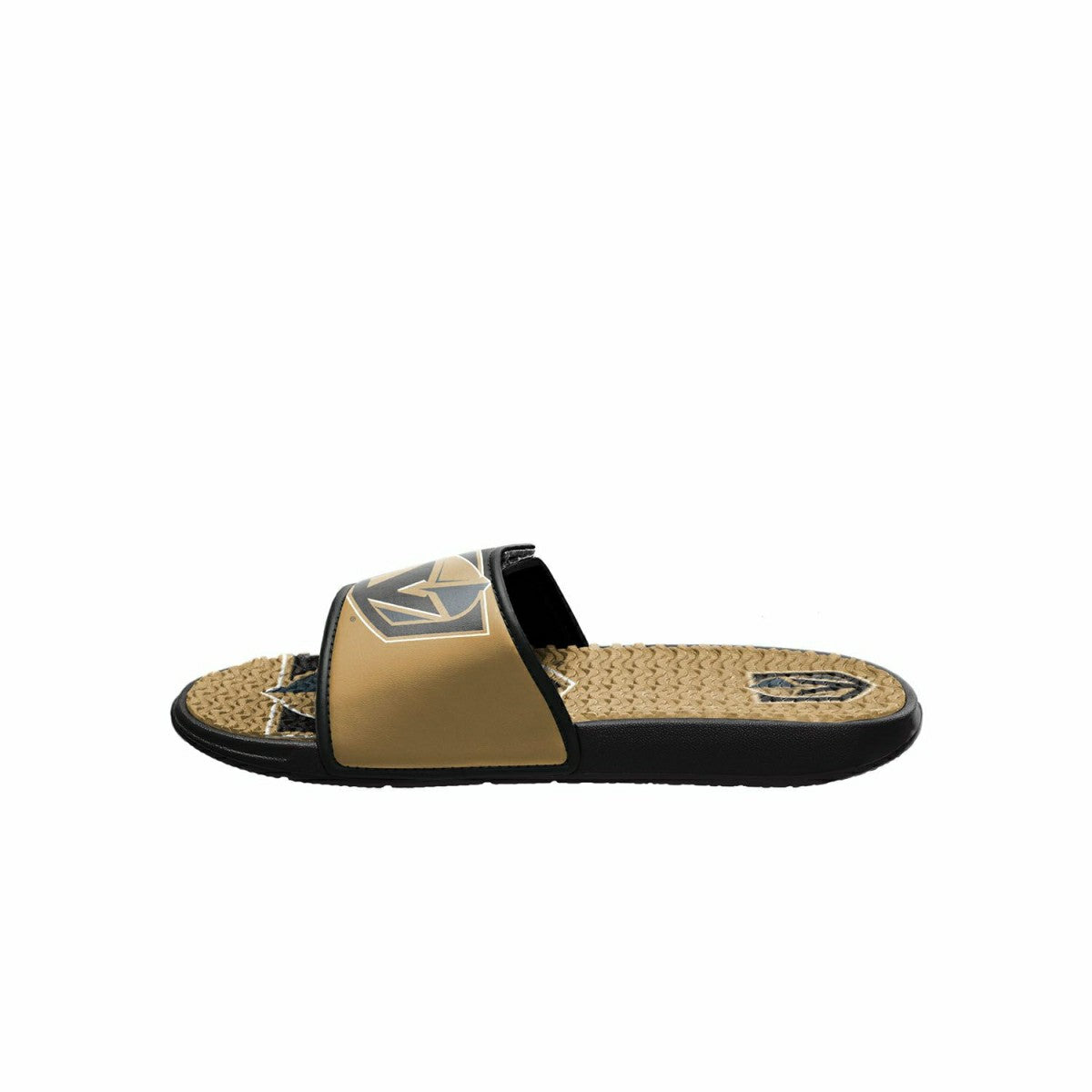 Vegas Golden Knights Big Logo NHL Gel Slides Fashion