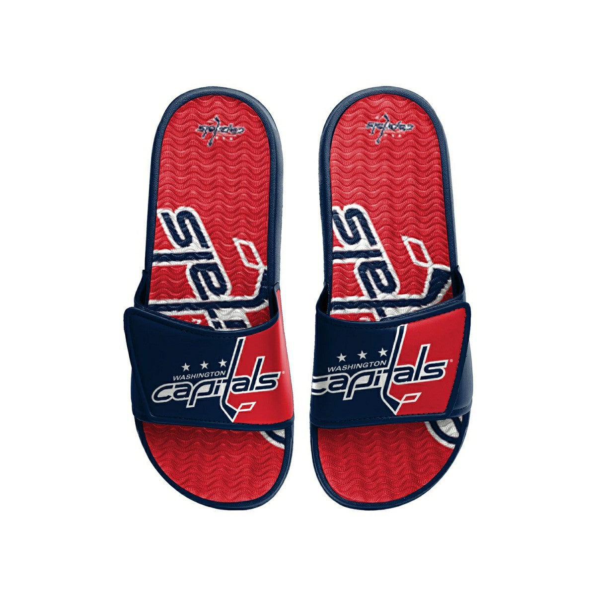 Washington Capitals Big Logo NHL Gel Slides Taass for sale