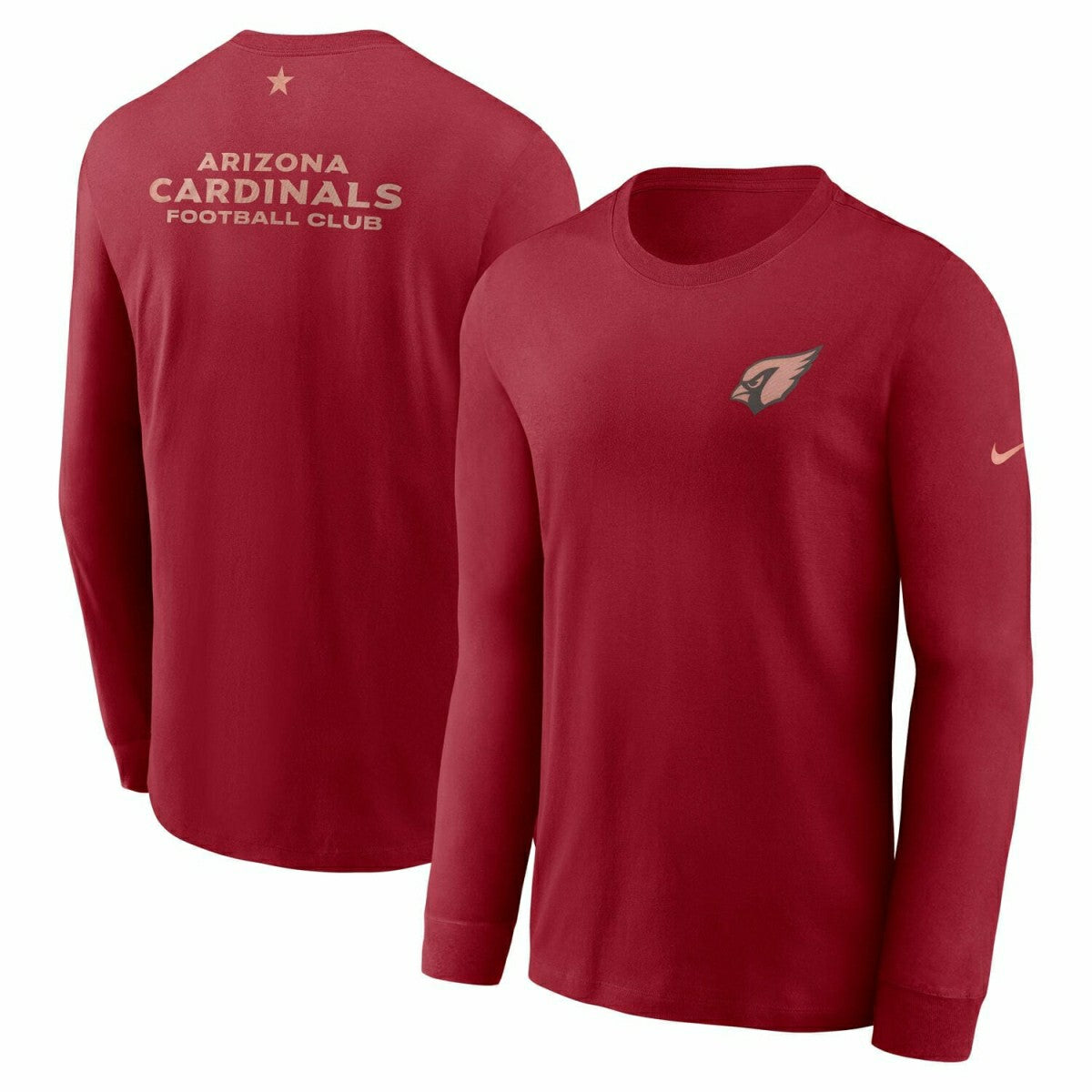 Arizona Cardinals 2025 Rivalries Essential NFL Long Sleeve T-Shirt Red Taass US