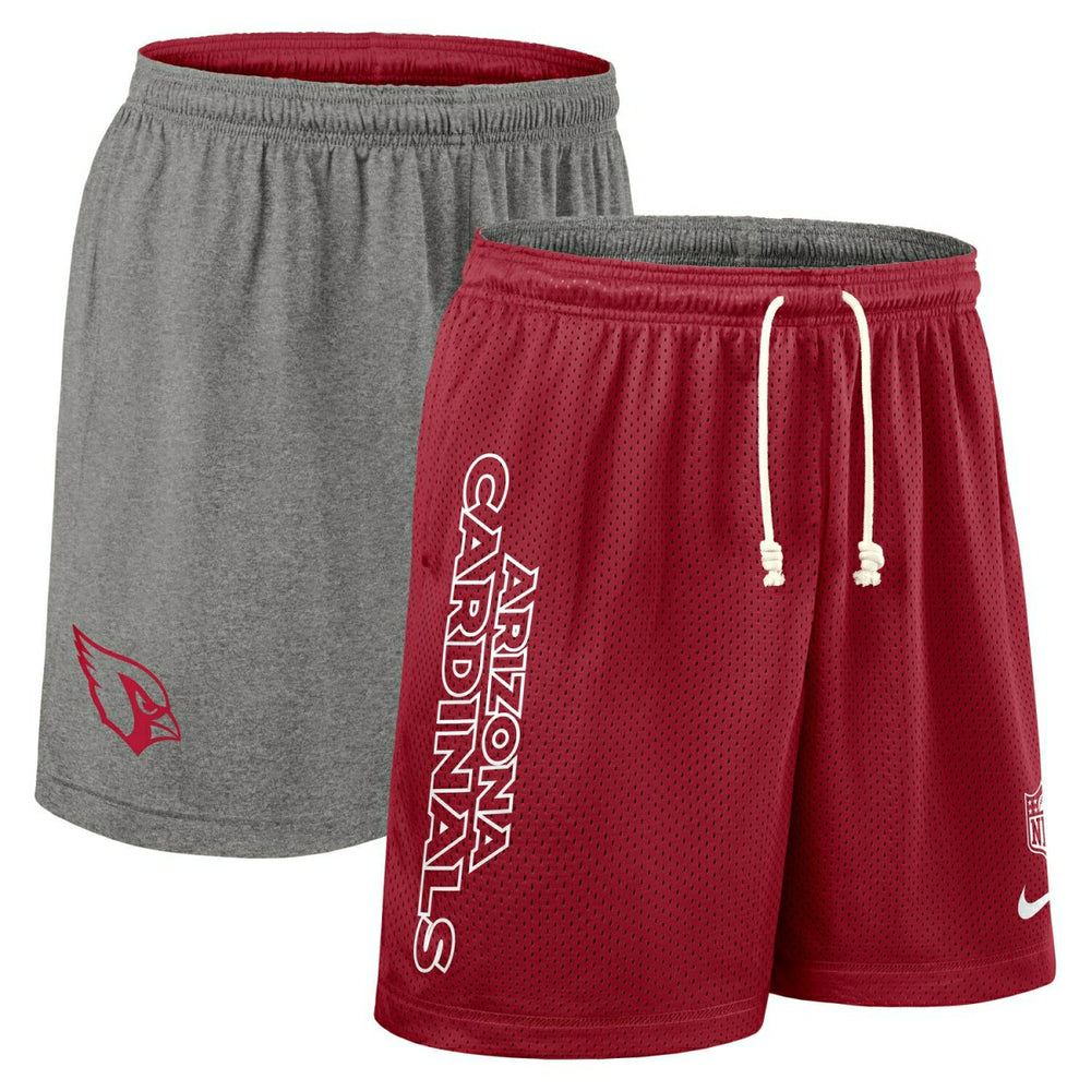 Arizona Cardinals 2025 NFL Sideline Reversible Mesh Nike Dri-FIT Shorts Red Taass US