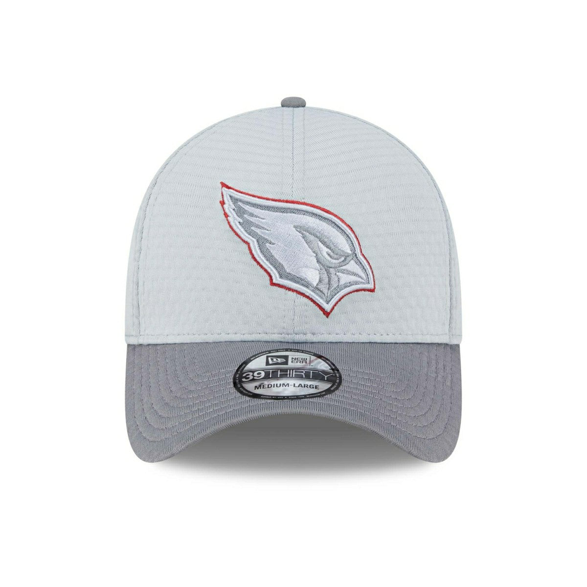 Arizona Cardinals 2024 NFL Training Camp New Era 39THIRTY Flex Cap Gray Fashion