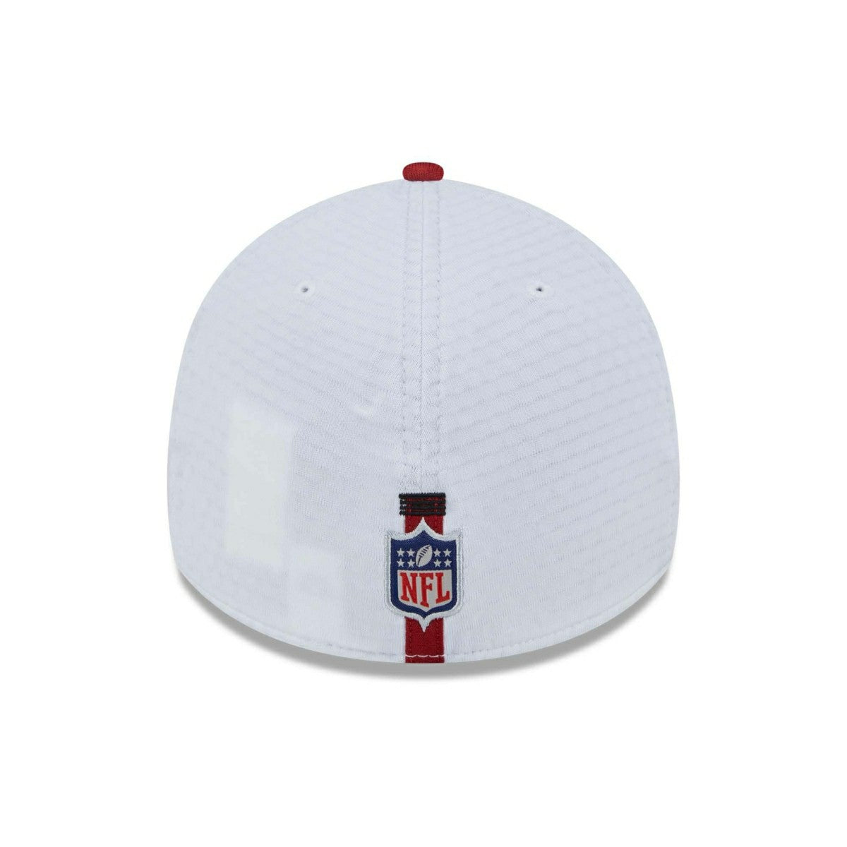 Arizona Cardinals 2024 NFL Training Camp New Era 39THIRTY Flex Cap White Lifestyle