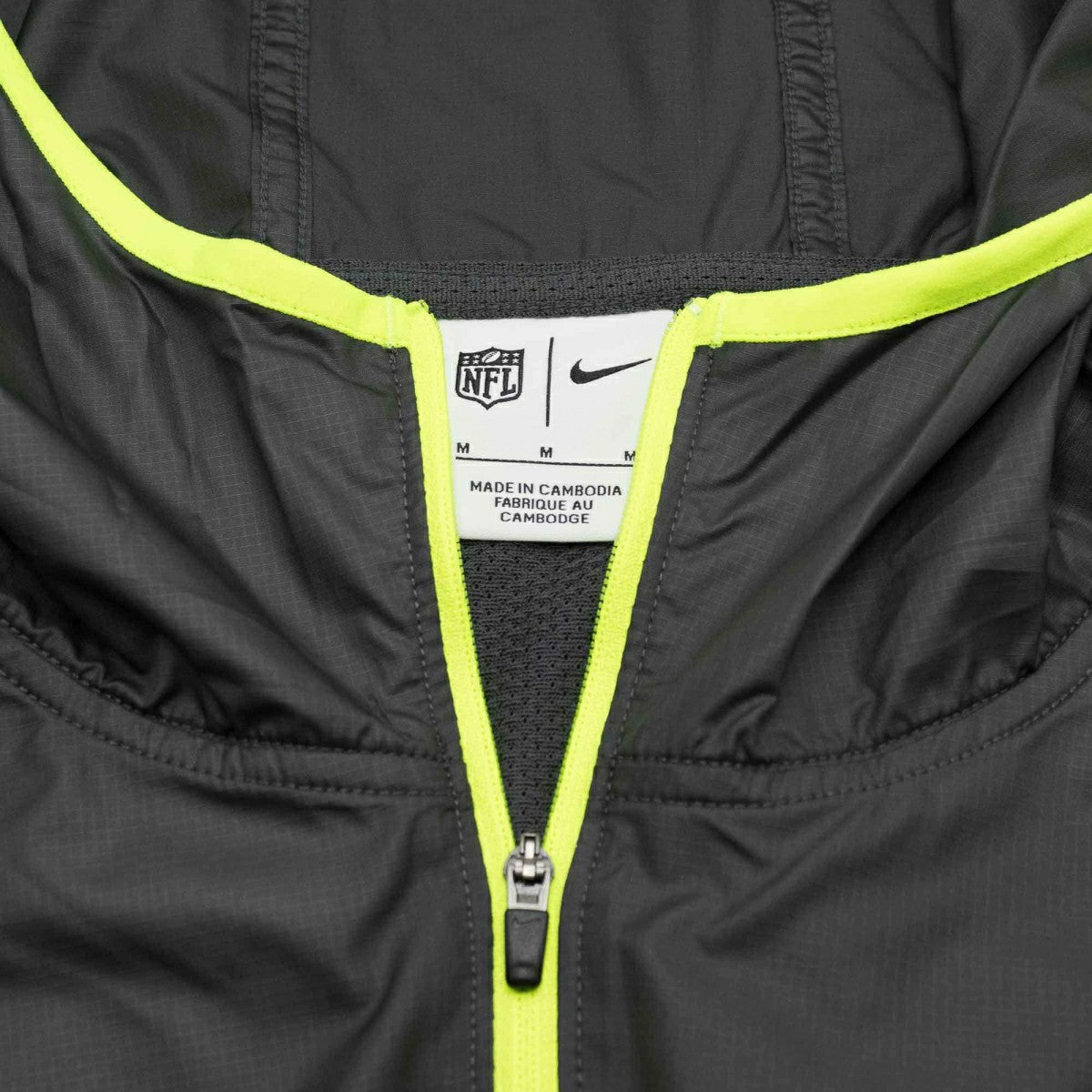 Arizona Cardinals Nike VOLT Half-Zip NFL Jacket Black Classic