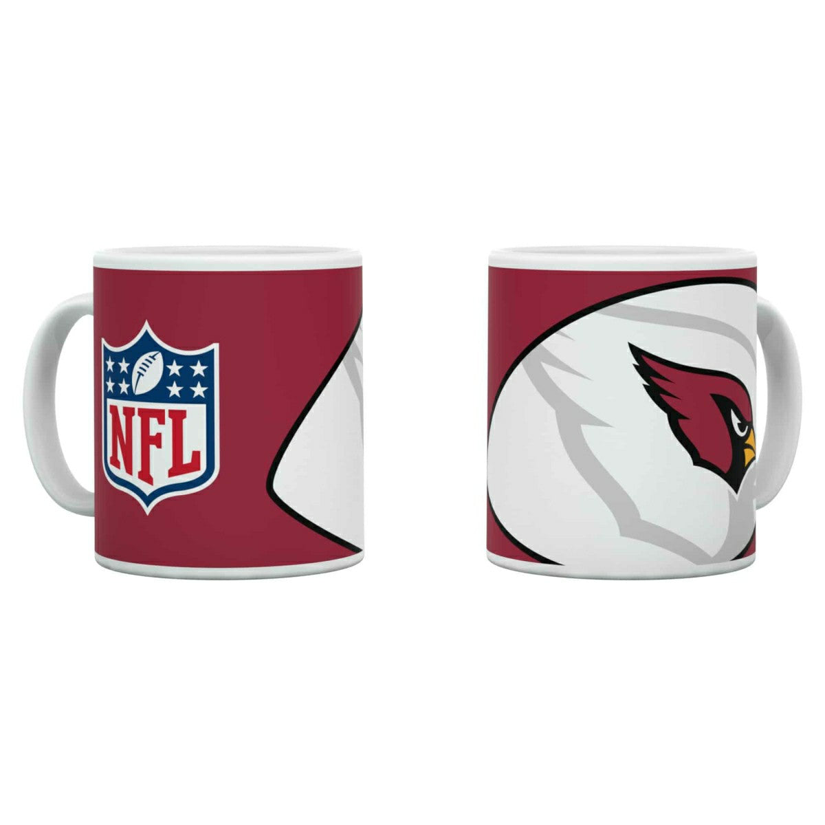 Arizona Cardinals Shadow Logo & Shield NFL Mug (330 ml) Taass US