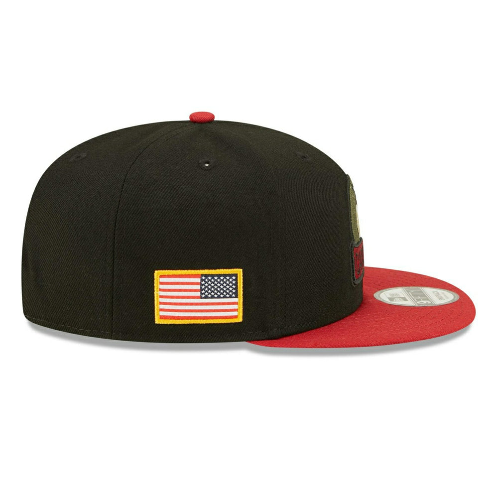 Arizona Cardinals 2022 NFL On-Field Salute to Service New Era 9FIFTY Snapback Cap Taass US