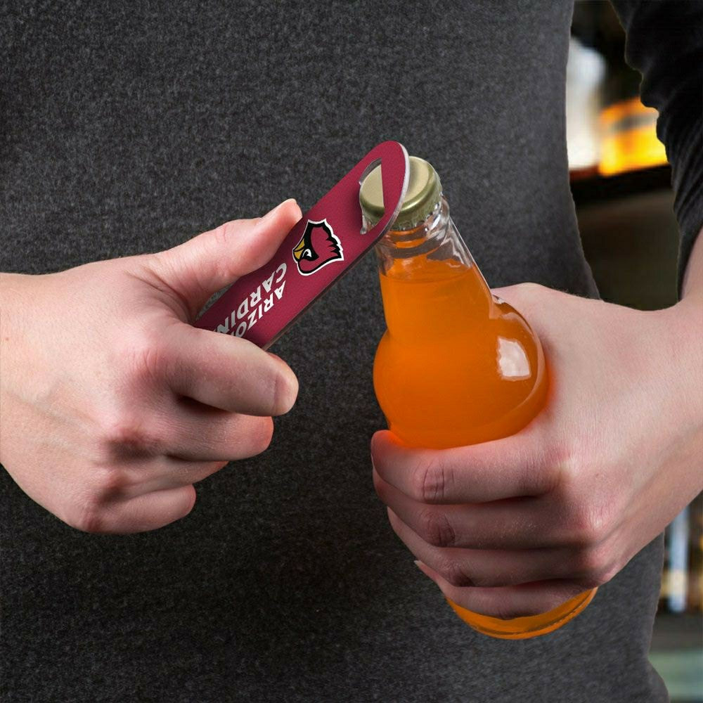 Arizona Cardinals WinCraft Metal NFL Bottle Opener Lifestyle