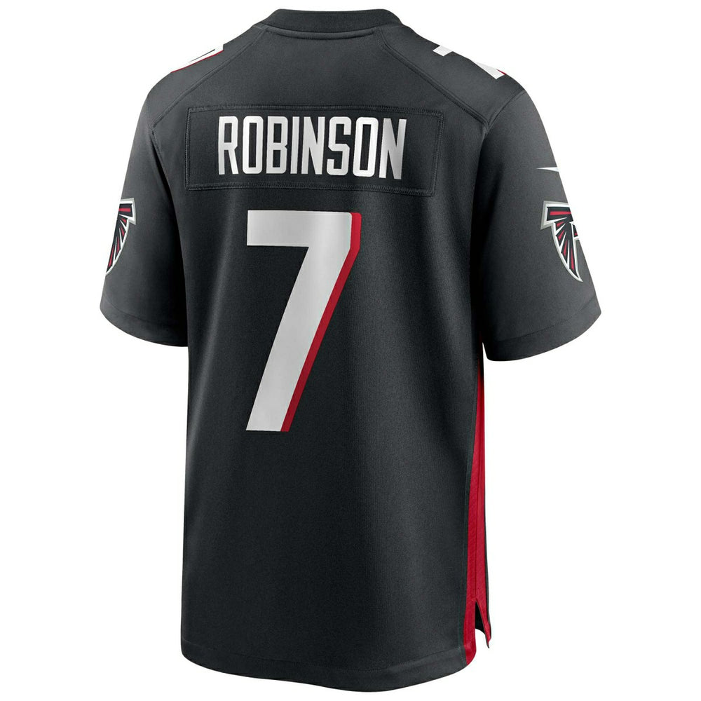 Bijan Robinson #7 Atlanta Falcons Nike Game NFL Jersey Black Classic